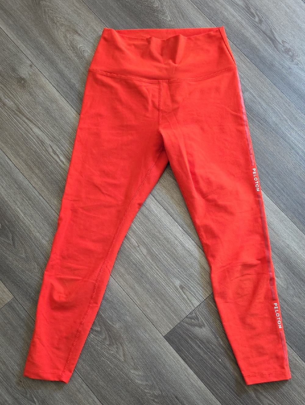 Peloton Bright Orange High-Waist Leggings